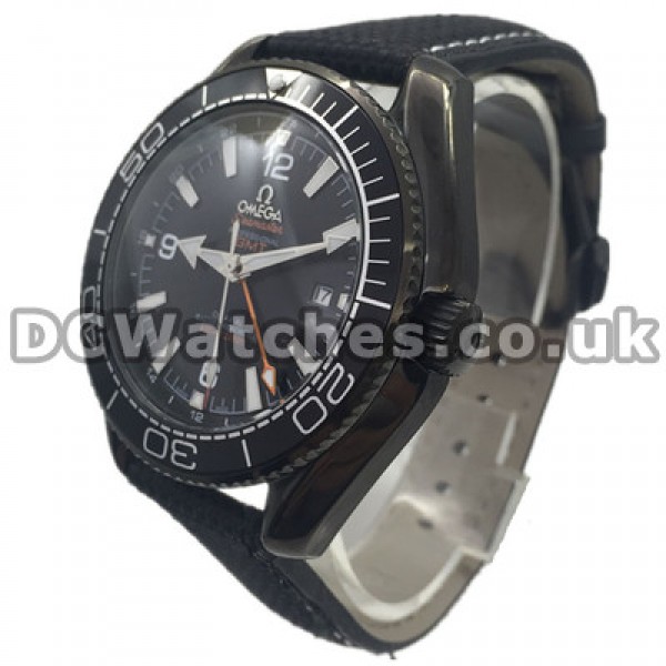 Best UK Sale Omega Planet Ocean Automatic Replica Watch With Black Dial For Men