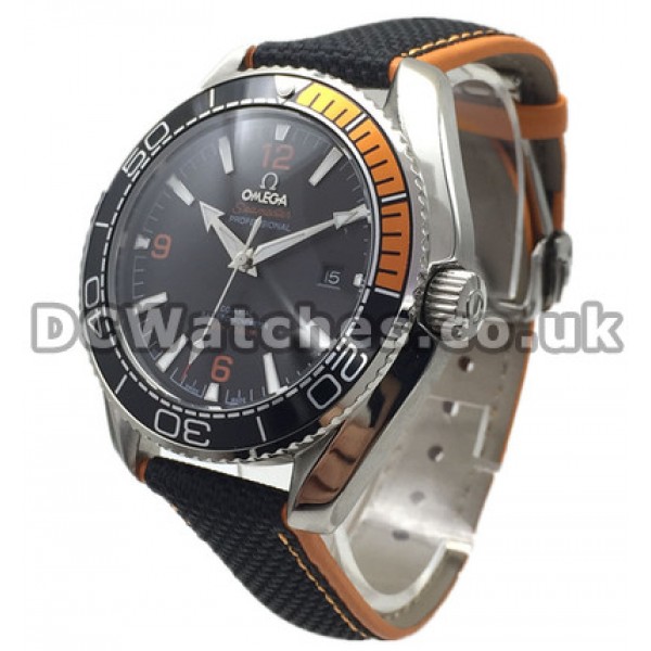 Perfect UK Sale Omega Planet Ocean Automatic Replica Watch With Black Dial For Men