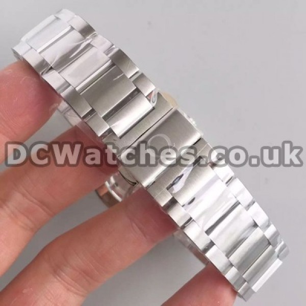 Cheap UK Sale Omega Seamaster Aqua Terra 150M Fake Watches With White Dials For Men