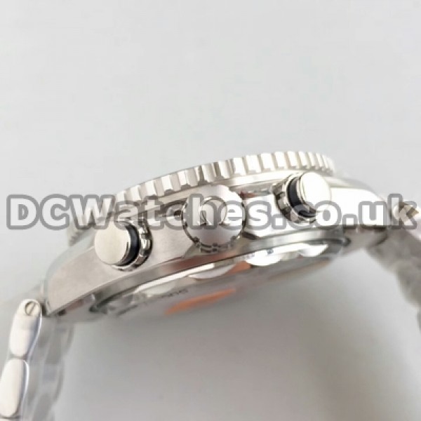Perfect UK Sale Omega Planet Ocean Automatic Fake Watches With Black Dials For Men