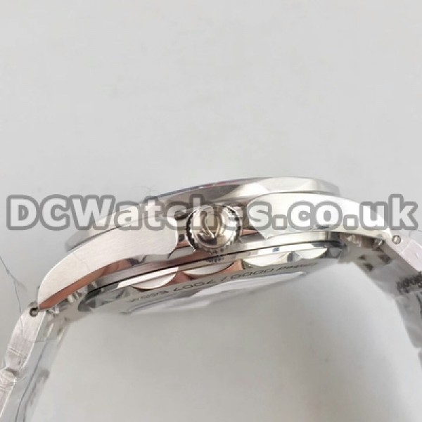 Best UK Sale Omega Seamaster Automatic Replica Watches With White Dials For Men
