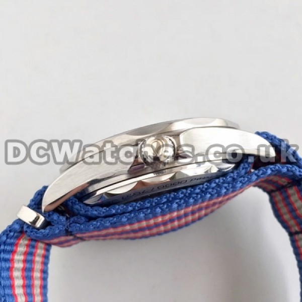 Cheap UK Sale Omega Seamaster Automatic Fake Watches With White Dials For Men